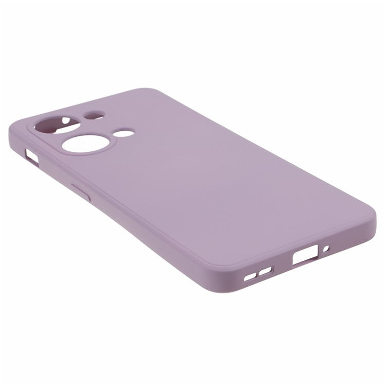 Soft TPU Shockproof Case for OnePlus Nord 3 5G / Ace 2V , Anti-Scratch Fiber Lining Rubberized Phone Cover - Purple