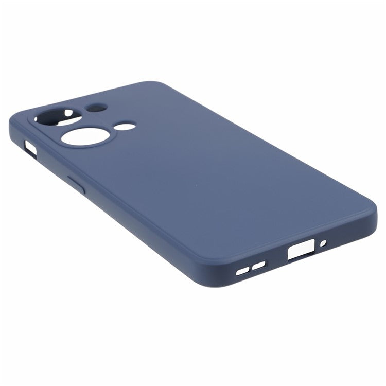 Soft TPU Shockproof Case for OnePlus Nord 3 5G / Ace 2V , Anti-Scratch Fiber Lining Rubberized Phone Cover - Lavender Grey