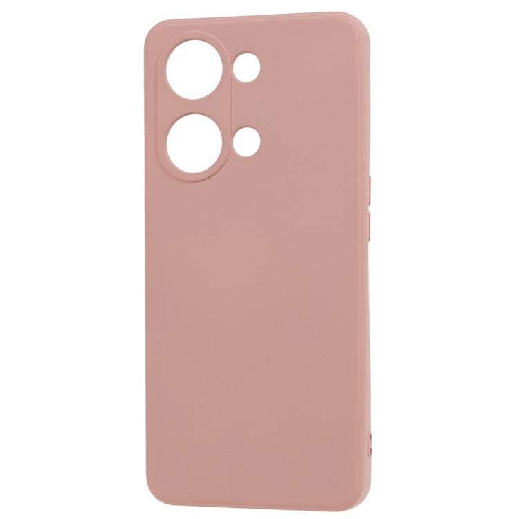 Soft TPU Shockproof Case for OnePlus Nord 3 5G / Ace 2V , Anti-Scratch Fiber Lining Rubberized Phone Cover - Pink