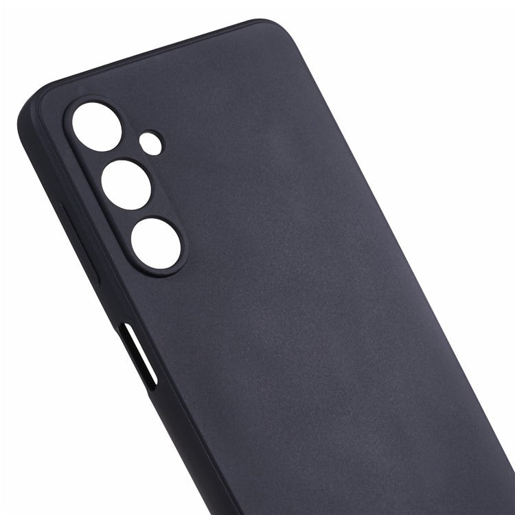 For Samsung Galaxy M54 5G / F54 5G Straight Edge Phone Case Precise Cutout Anti-scratch TPU Cover - Black