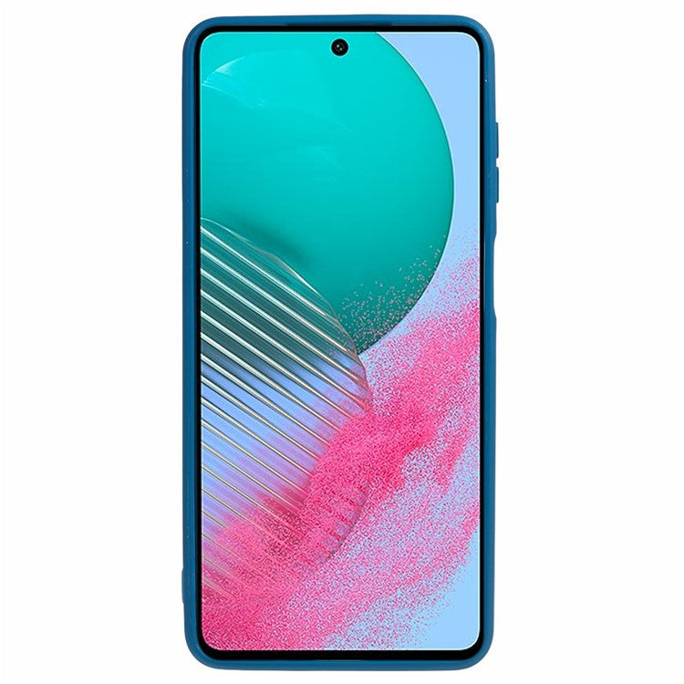 For Samsung Galaxy M54 5G / F54 5G Straight Edge Phone Case Precise Cutout Anti-scratch TPU Cover - Sapphire