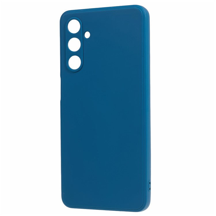 For Samsung Galaxy M54 5G / F54 5G Straight Edge Phone Case Precise Cutout Anti-scratch TPU Cover - Sapphire