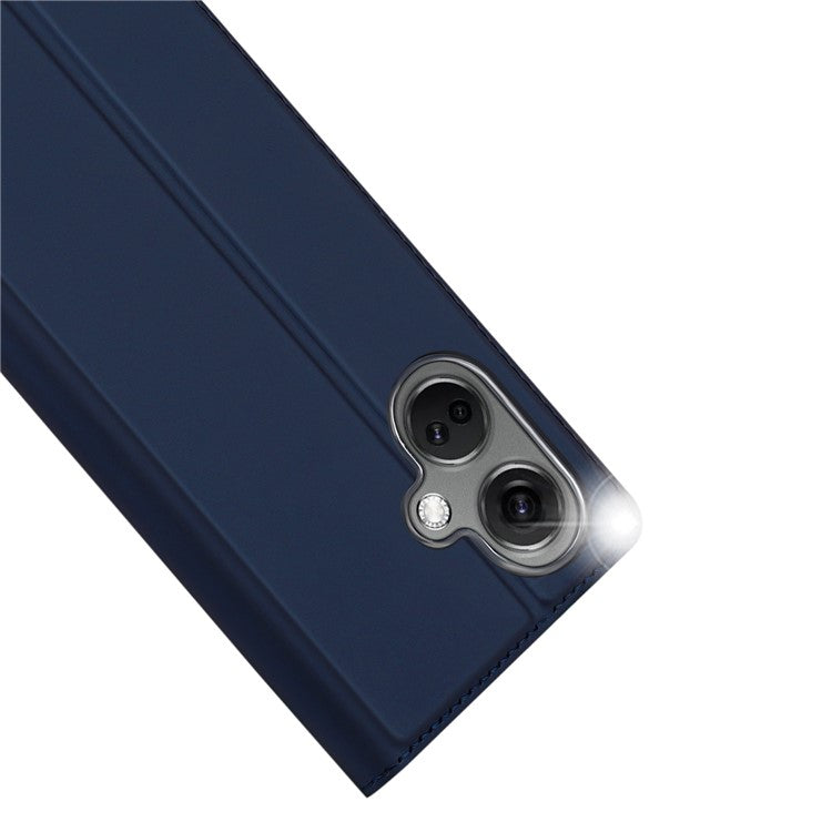 DUX DUCIS Skin Pro Series for OnePlus Nord CE3 5G Leather Anti-fall Stand Cover Card Holder Phone Case - Blue