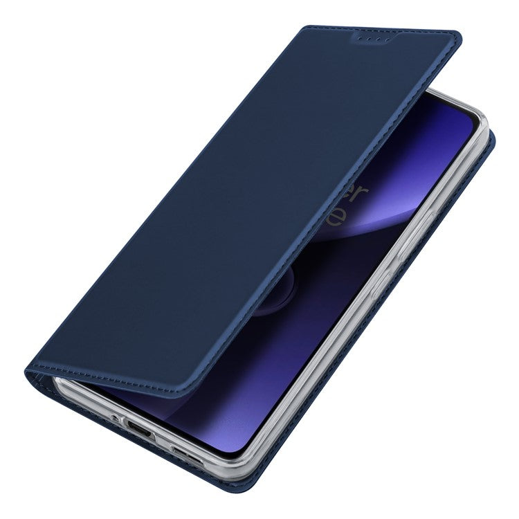 DUX DUCIS Skin Pro Series for OnePlus Nord CE3 5G Leather Anti-fall Stand Cover Card Holder Phone Case - Blue