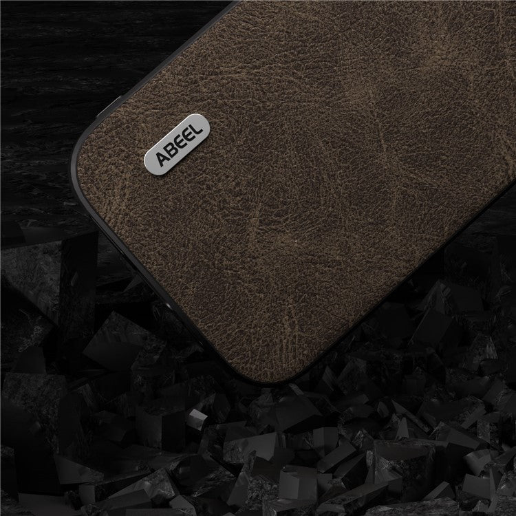 ABEEL Phone Case for Samsung Galaxy M54 5G / F54 5G , PU Leather+PC+TPU Litchi Texture Cover - Khaki