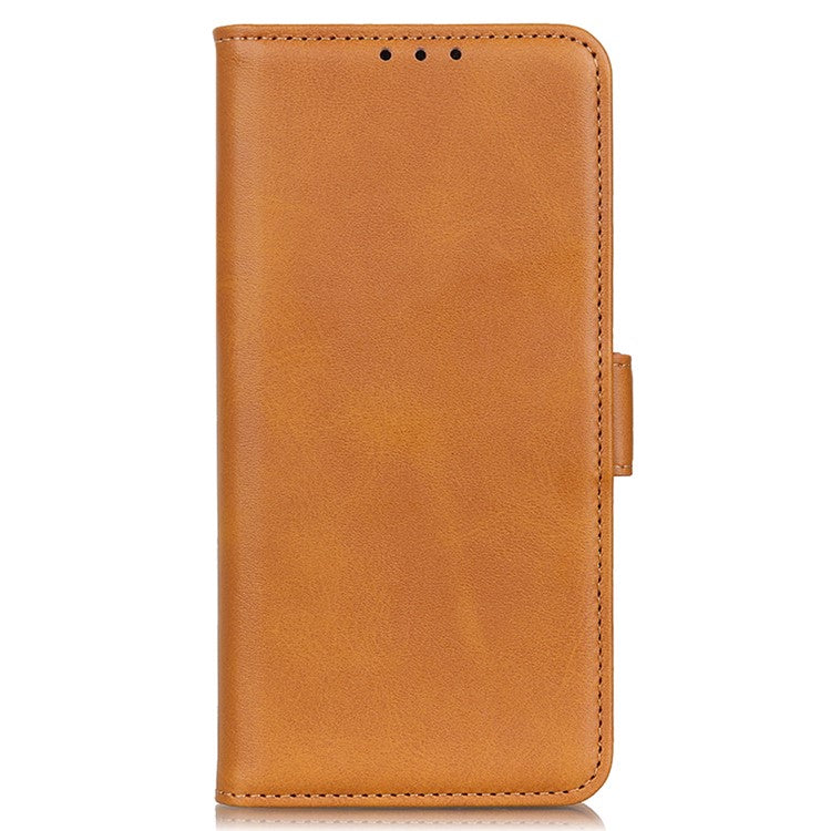 For OnePlus Nord CE3 5G Cowhide Texture Wallet Phone Case PU Leather Phone Stand Cover - Yellow
