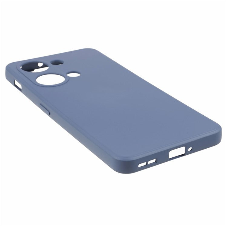 TPU Case for OnePlus Ace 2V / Nord 3 5G , Rubberized Surface Fiber Lining Shockproof Phone Cover - Lavender Grey