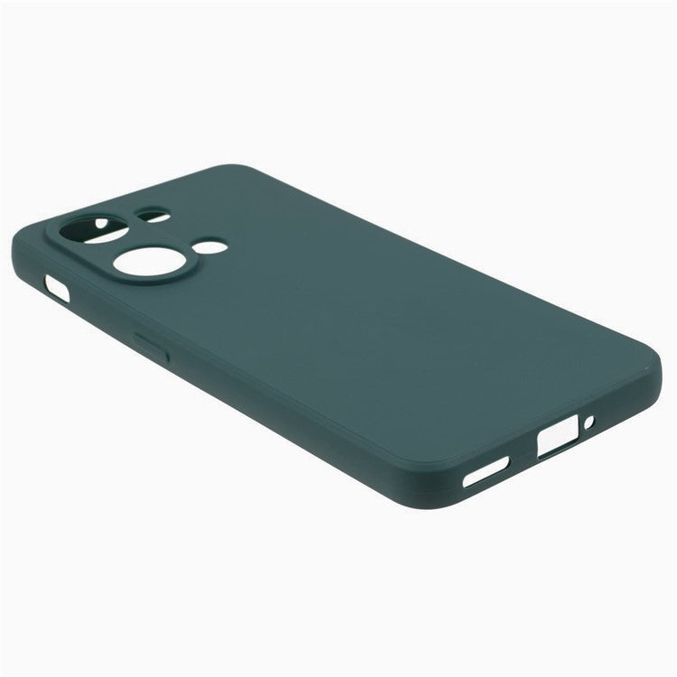 Straight Edge Phone Case for OnePlus Nord 3 5G / Ace 2V , Soft TPU Precise Cutout Camera Protection Cover - Army Green