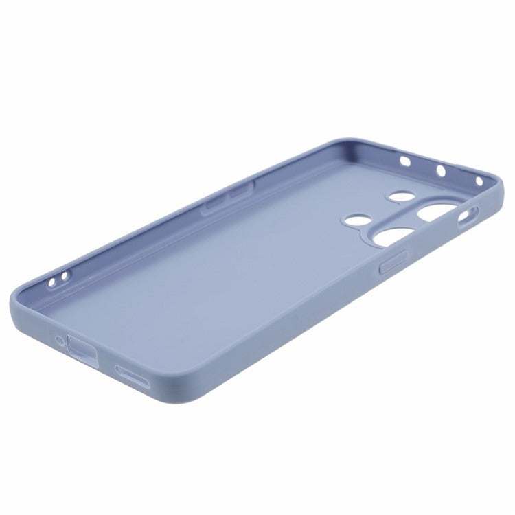 Straight Edge Phone Case for OnePlus Nord 3 5G / Ace 2V , Soft TPU Precise Cutout Camera Protection Cover - Lavender Grey