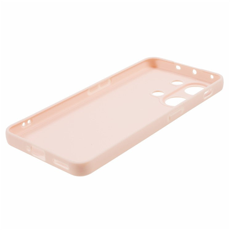 Straight Edge Phone Case for OnePlus Nord 3 5G / Ace 2V , Soft TPU Precise Cutout Camera Protection Cover - Pink