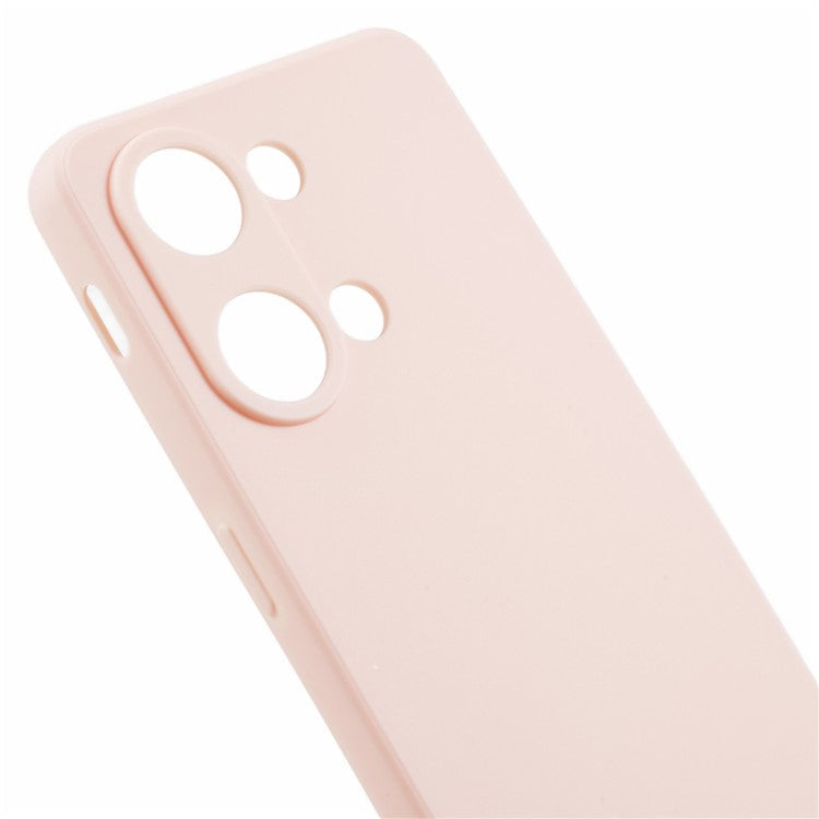Straight Edge Phone Case for OnePlus Nord 3 5G / Ace 2V , Soft TPU Precise Cutout Camera Protection Cover - Pink