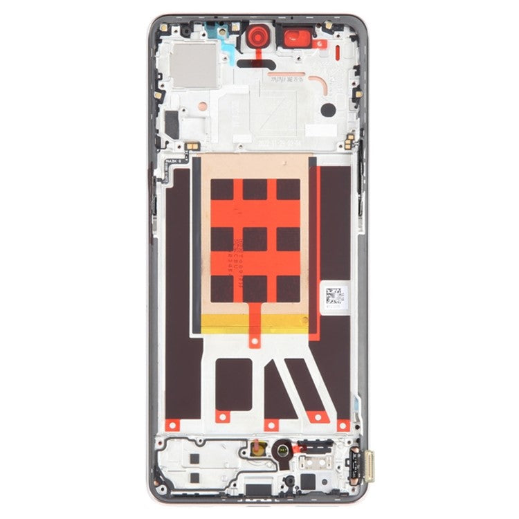 For Oppo Reno9 5G / Reno9 Pro 5G OEM Grade S AMOLED Screen and Digitizer Assembly + Frame Part (without Logo) - Gold