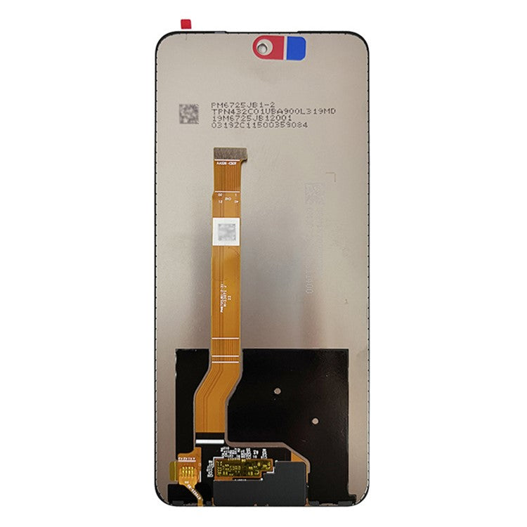 For Realme C55 4G Grade B LCD Screen and Digitizer Assembly Repair Part (Without Logo)