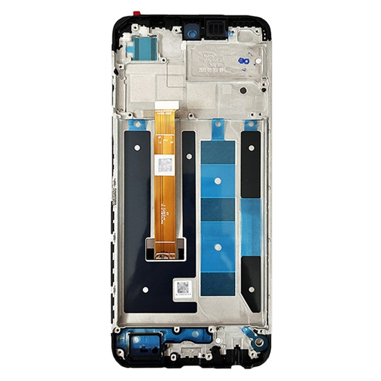 For Realme C55 4G Grade B LCD Screen and Digitizer Assembly + Frame Repair Part (Without Logo)