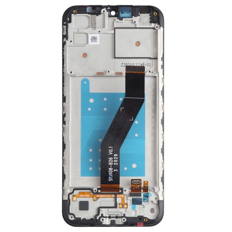 For Motorola Moto E6i XT2053-5 Grade B LCD Screen and Digitizer Assembly + Frame Replacement Part (without Logo)
