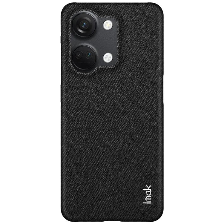 IMAK Ruiyi Series for OnePlus Ace 2V / Nord 3 5G Protective Phone Case PU Leather Coated PC Cover - Cross Texture