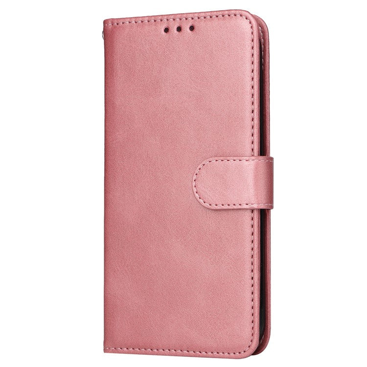 For OnePlus Nord 3 5G / Ace 2V Calf Texture Anti-scratch Phone Case Flip Wallet Stand Shell - Pink