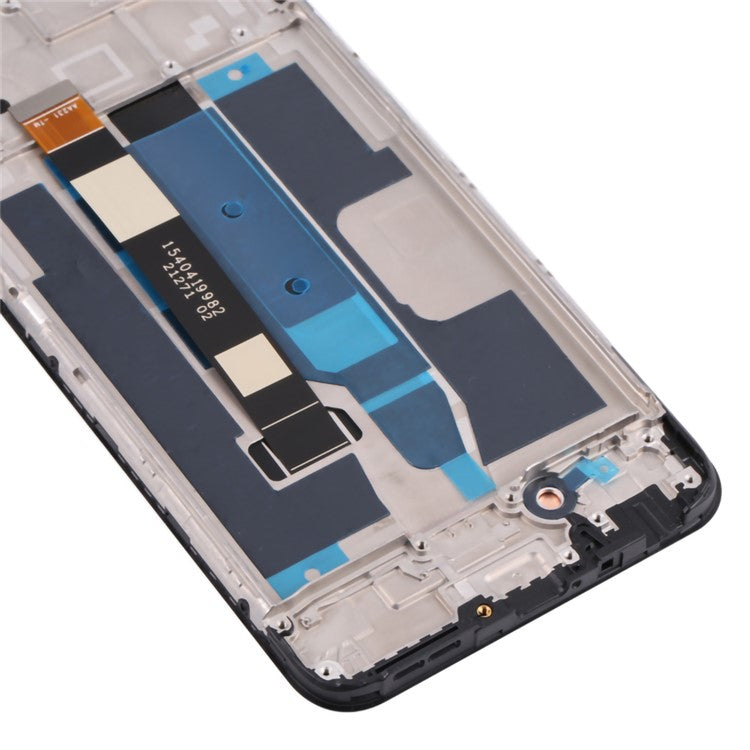 For Realme 8 5G RMX3241 Grade B LCD Screen and Digitizer Assembly + Frame Repair Part (without Logo)