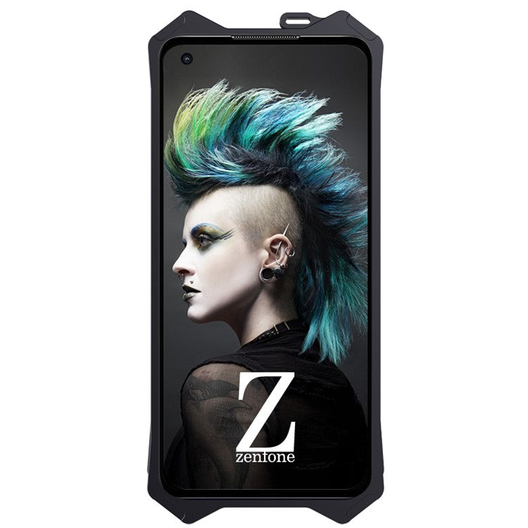 Metal Anti-shock Case for Asus Zenfone 10 5G Aluminum Alloy Drop-proof Phone Cover