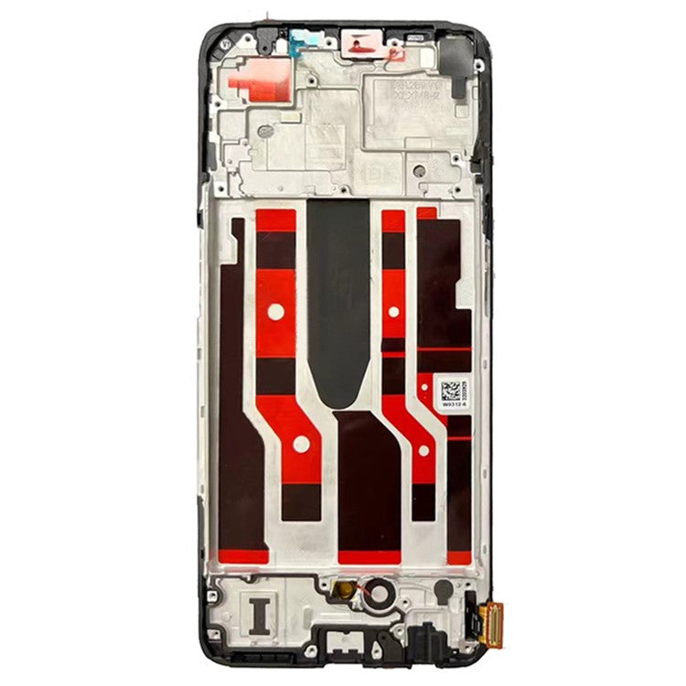 For Oppo Reno8 Lite 5G Grade C OLED Screen and Digitizer Assembly + Frame Repair Part (without Logo)