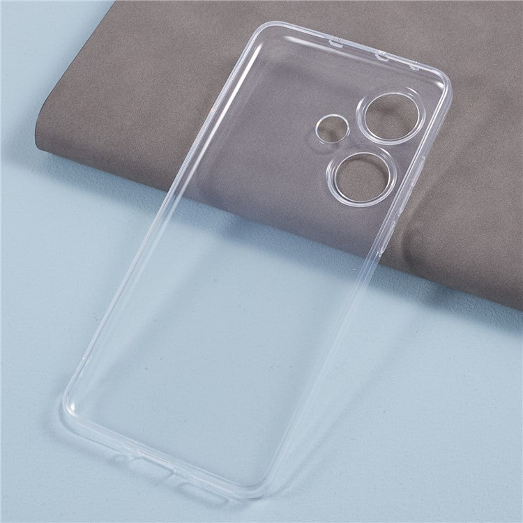 TPU Phone Cover for Oppo K11 5G , HD Clear Cell Phone Case Slim-Fit Shell (Precise Rear Lens Cutout Hole)