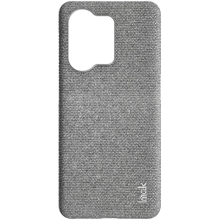 IMAK Ruiyi Series for OnePlus Ace 2V / Nord 3 5G PU Leather Coated PC Case Cloth Texture Phone Cover - Light Grey