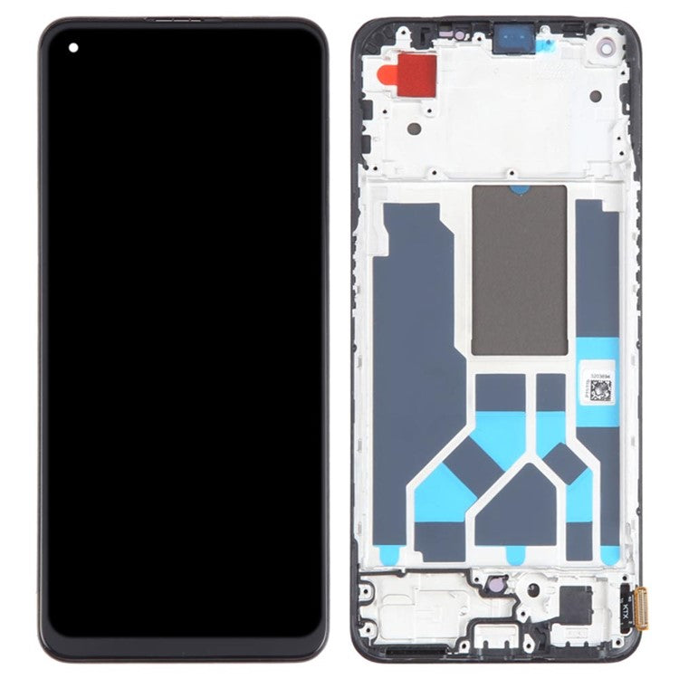 For Oppo Reno7 SE 5G Grade C LCD Screen and Digitizer Assembly + Frame Part (TFT Technology) (without Logo)