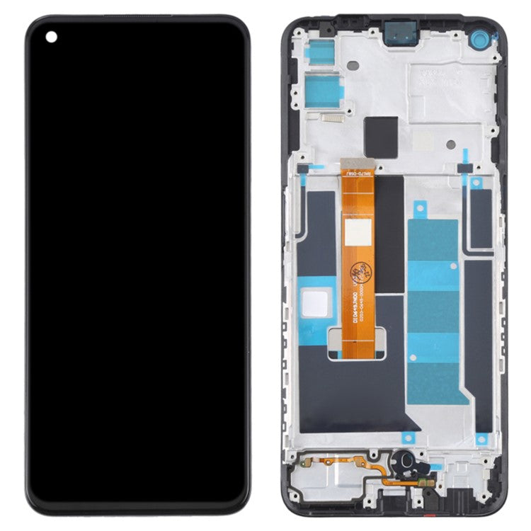 For Realme 7 5G Grade B LCD Screen and Digitizer Assembly + Frame Repair Part (without Logo)