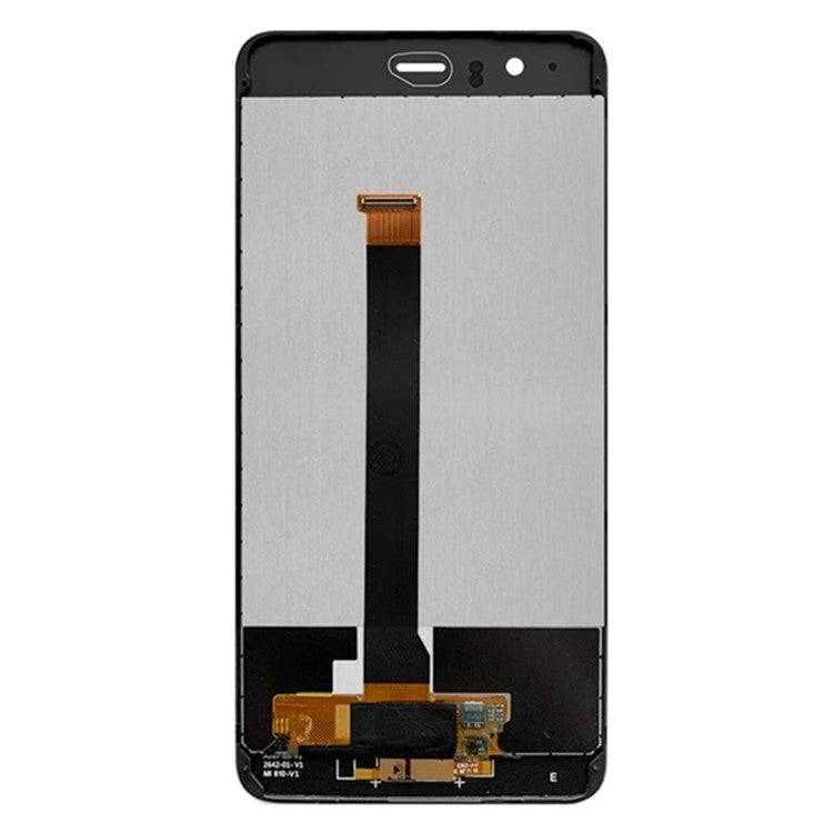For Huawei P10 Plus Grade B LCD Screen and Digitizer Assembly + Frame Replacement Part (without Logo) - Black