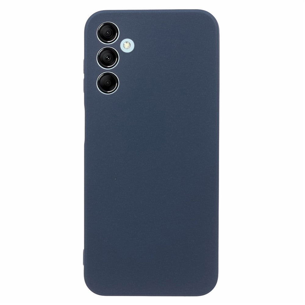 Double-Sided Matte TPU Cover for Samsung Galaxy M14 5G , Anti-scratch Cell Phone Case - Navy Blue
