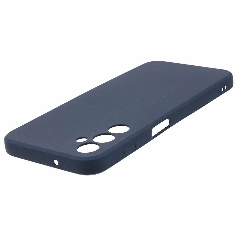 Double-Sided Matte TPU Cover for Samsung Galaxy M14 5G , Anti-scratch Cell Phone Case - Navy Blue