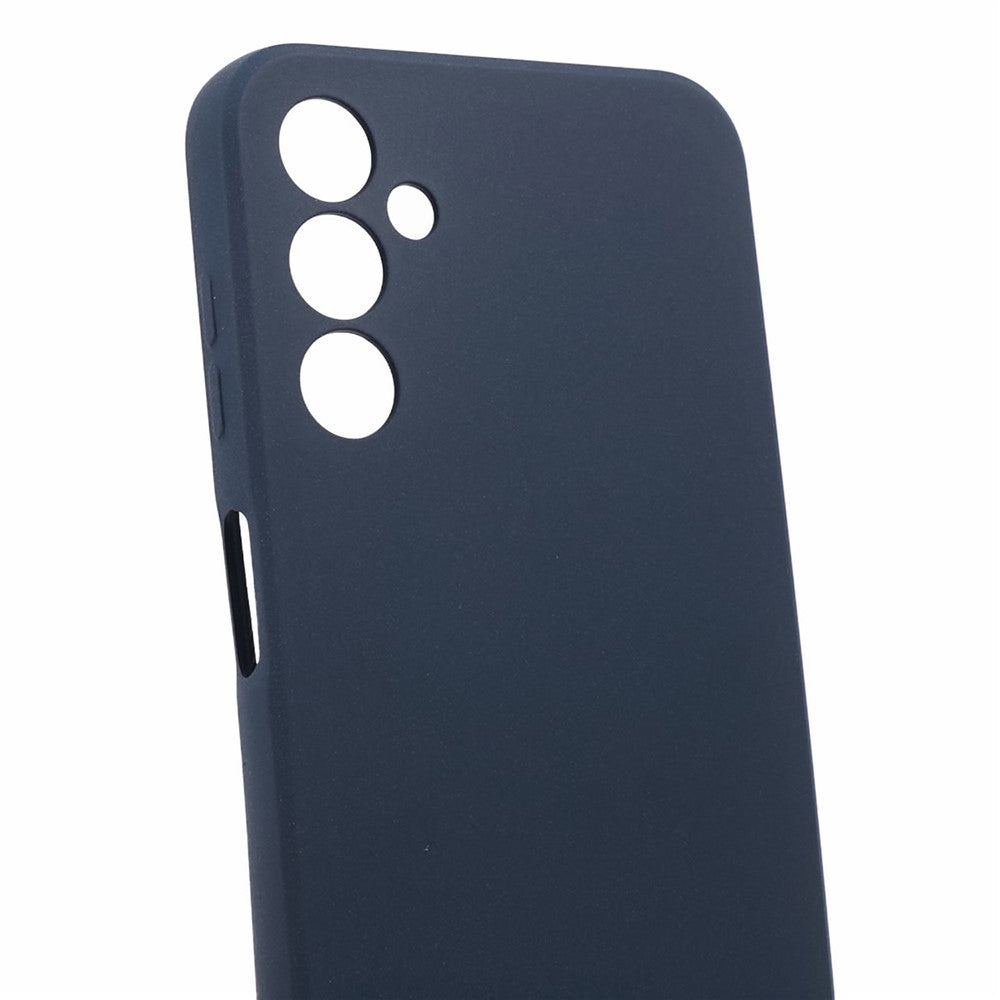 Double-Sided Matte TPU Cover for Samsung Galaxy M14 5G , Anti-scratch Cell Phone Case - Navy Blue