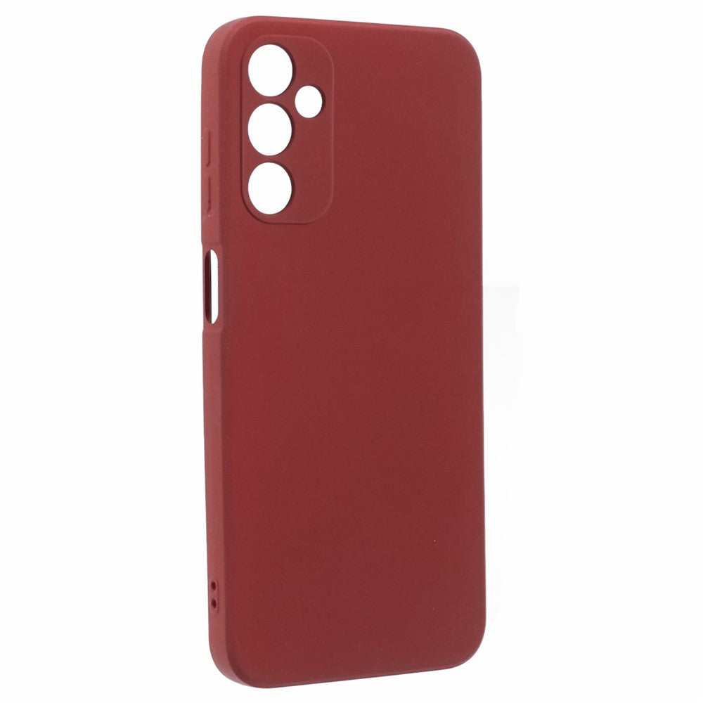 Double-Sided Matte TPU Cover for Samsung Galaxy M14 5G , Anti-scratch Cell Phone Case - Wine Red