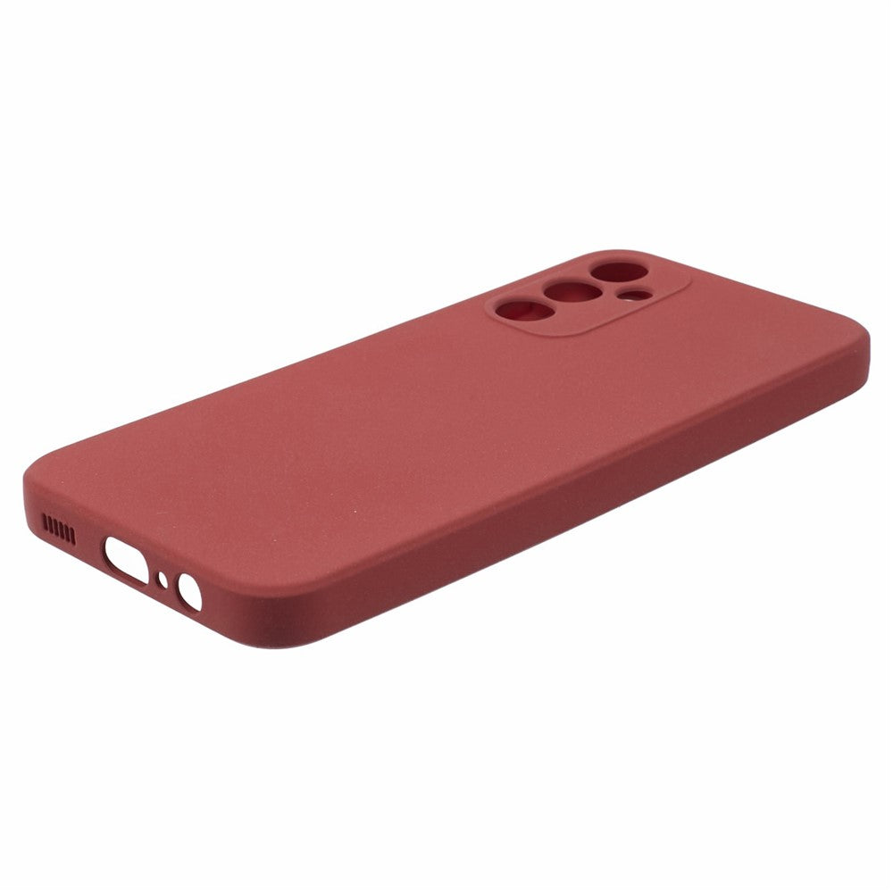 Double-Sided Matte TPU Cover for Samsung Galaxy M14 5G , Anti-scratch Cell Phone Case - Wine Red