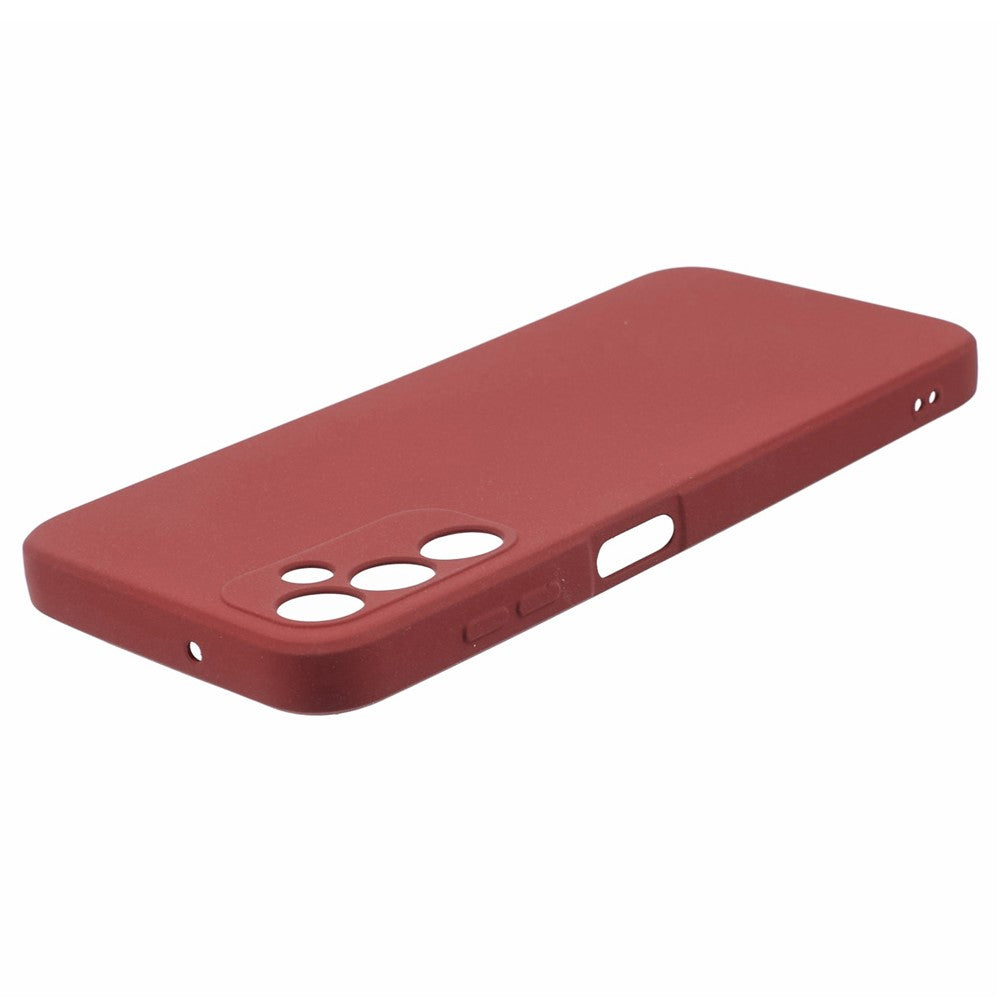 Double-Sided Matte TPU Cover for Samsung Galaxy M14 5G , Anti-scratch Cell Phone Case - Wine Red