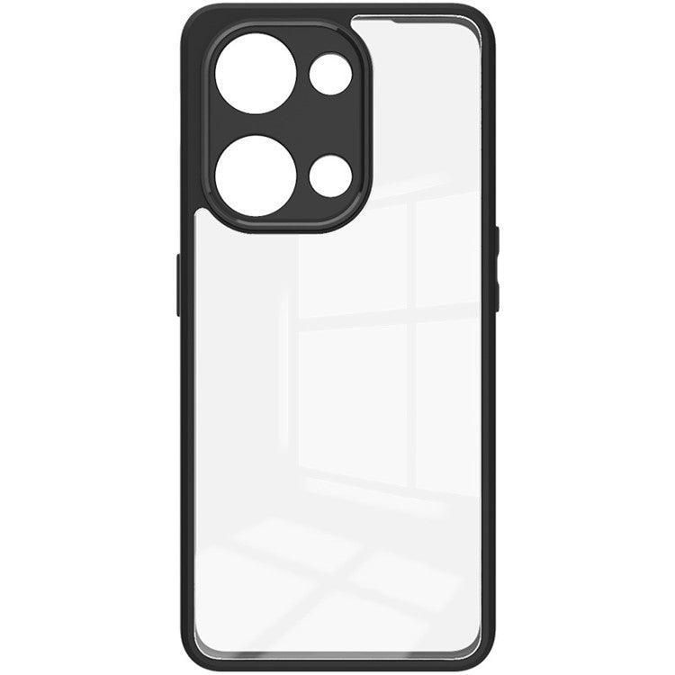 IMAK UX-9A Series for OnePlus Ace 2V / Nord 3 5G Transparent Phone Case PC Bacl TPU Frame Cover