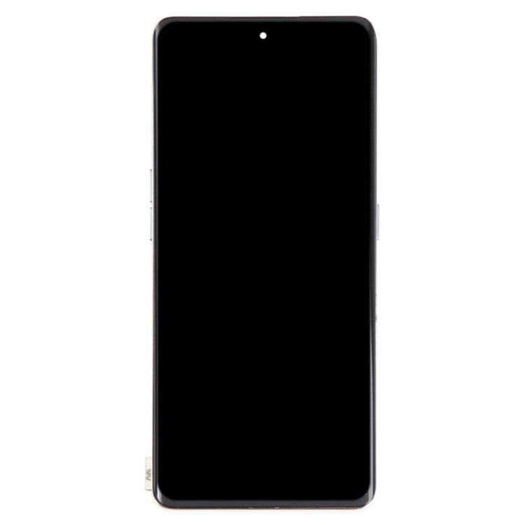 For Oppo Reno8 T 5G OEM Grade S AMOLED Screen and Digitizer Assembly + Frame Part (without Logo) (Front Camera Middle Hole Version) - Gold