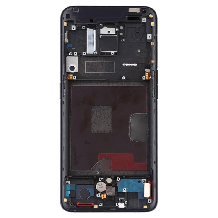 For Oppo Reno / Reno 5G Grade C LCD Screen and Digitizer Assembly + Frame Part (TFT Technology) (without Logo) - Black
