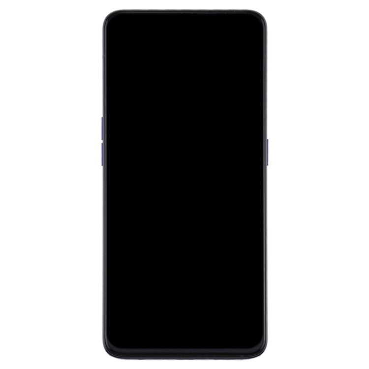 For Oppo Reno / Reno 5G OEM Grade S AMOLED Screen and Digitizer Assembly + Frame Replacement Part (without Logo) - Purple
