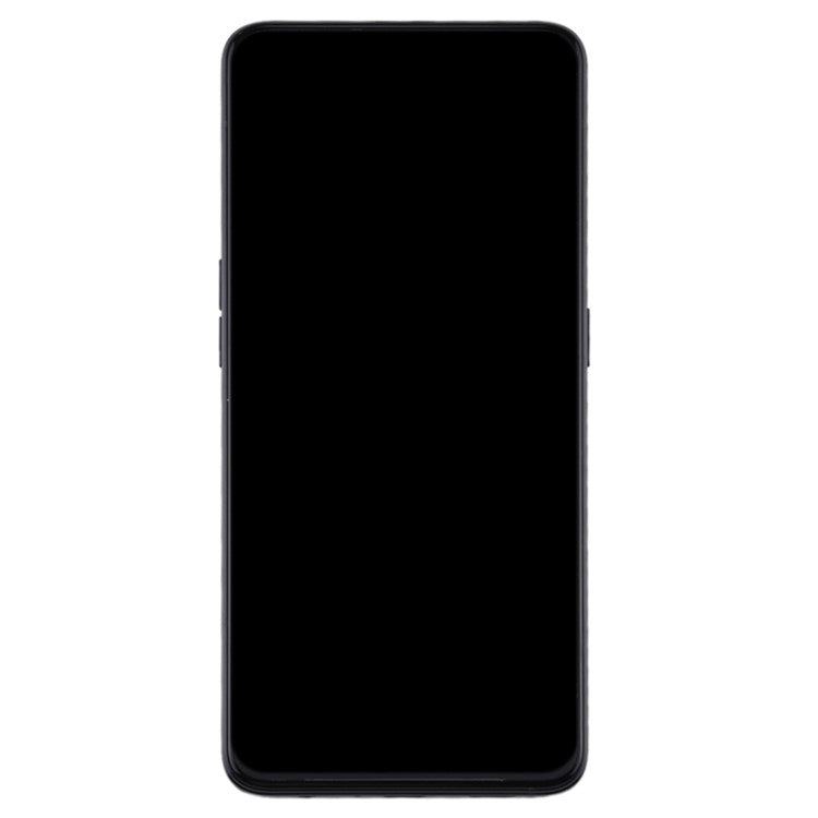 For Oppo Reno / Reno 5G OEM Grade S AMOLED Screen and Digitizer Assembly + Frame Replacement Part (without Logo) - Black