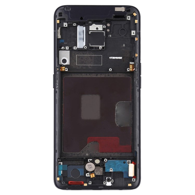 For Oppo Reno / Reno 5G Grade C OLED Screen and Digitizer Assembly + Frame Repair Part (without Logo) - Black