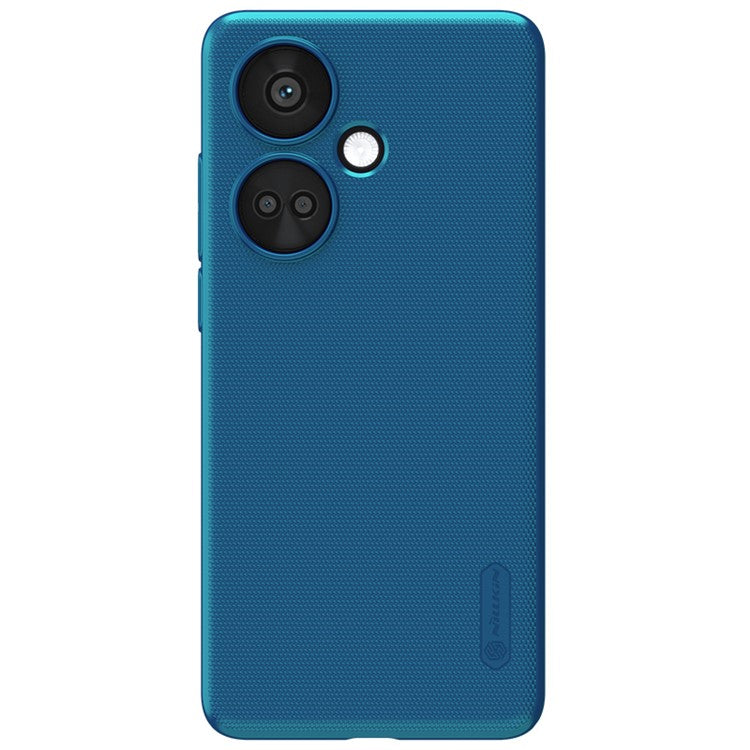 NILLKIN Frosted Shield for OnePlus Nord CE3 5G / Oppo K11 5G Hard PC Phone Case Dustproof Matte Back Cover - Blue