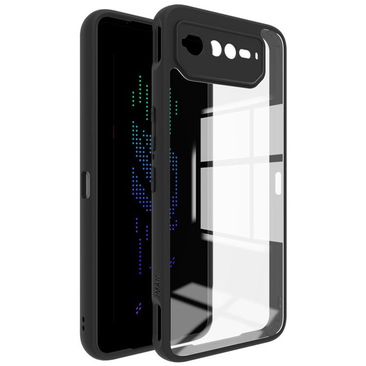 IMAK UX-9A Series for Asus ROG Phone 6 5G Clear Case TPU Frame PC Back Phone Cover