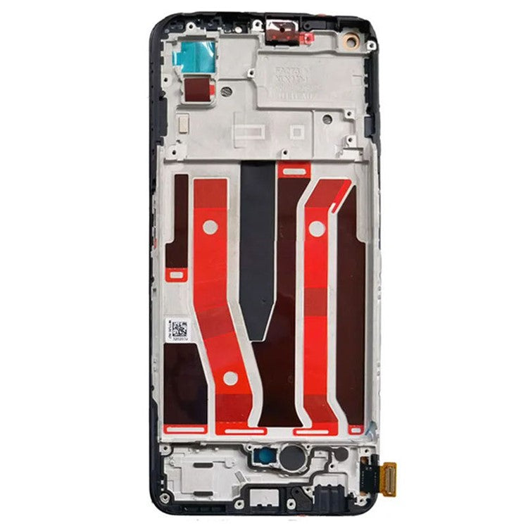 For Oppo A95 5G Grade C OLED Screen and Digitizer Assembly + Frame Spare Part (without Logo)