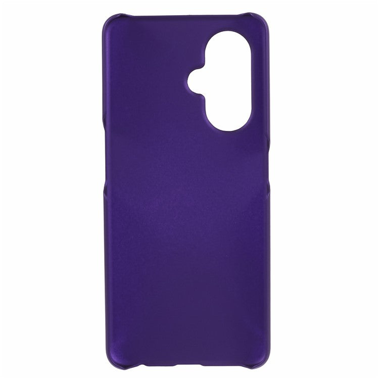 For Oppo K11x 5G / OnePlus Nord CE3 5G Case Rubberized PC Anti-scratch Phone Cover - Purple