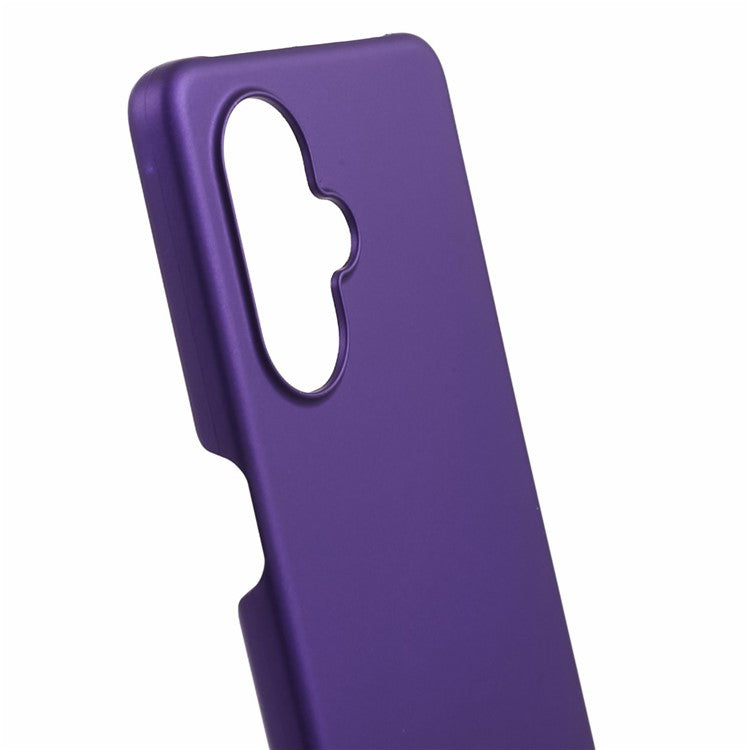 For Oppo K11x 5G / OnePlus Nord CE3 5G Case Rubberized PC Anti-scratch Phone Cover - Purple