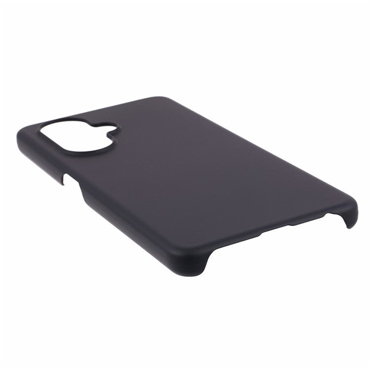 For Oppo K11x 5G / OnePlus Nord CE3 5G Case Rubberized PC Anti-scratch Phone Cover - Black