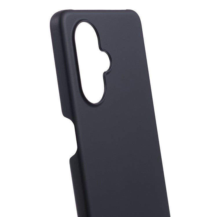 For Oppo K11x 5G / OnePlus Nord CE3 5G Case Rubberized PC Anti-scratch Phone Cover - Black