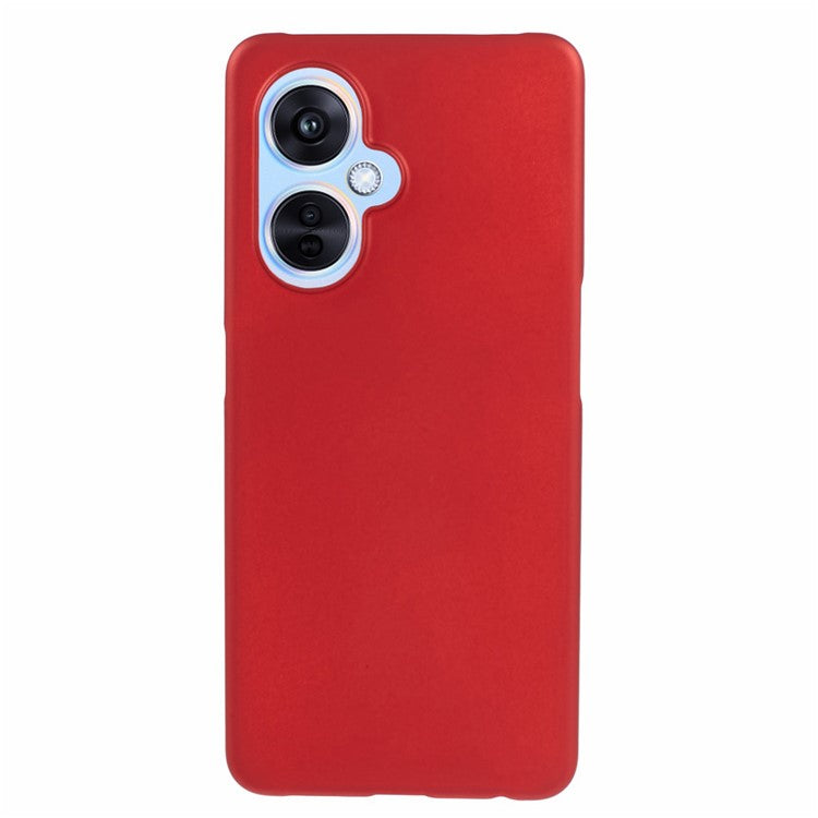 For Oppo K11x 5G / OnePlus Nord CE3 5G Case Rubberized PC Anti-scratch Phone Cover - Red