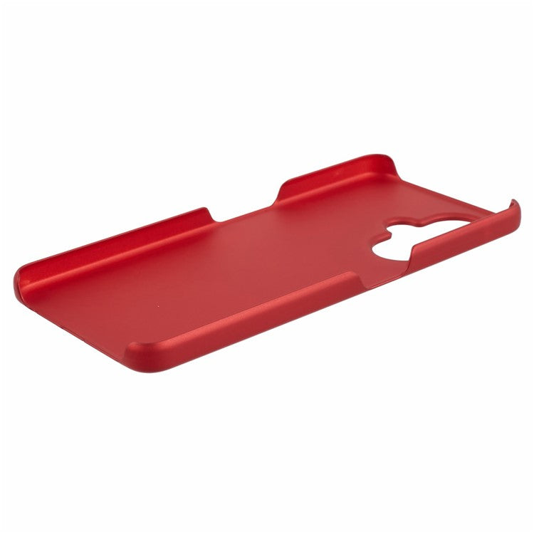 For Oppo K11x 5G / OnePlus Nord CE3 5G Case Rubberized PC Anti-scratch Phone Cover - Red